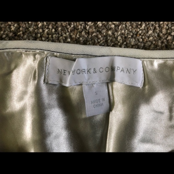 New York & Company Geometric Dress  Size S Bell Sleeves Colorful Summer - Picture 10 of 12